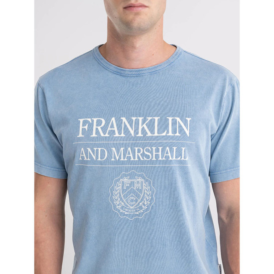 Franklin Marshall Ανδρική κοντομάνικη μπλούζα Organic Cotton T-shirt